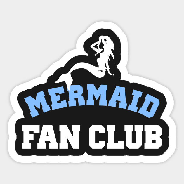 Mermaid Fan Club Sticker by Kyandii